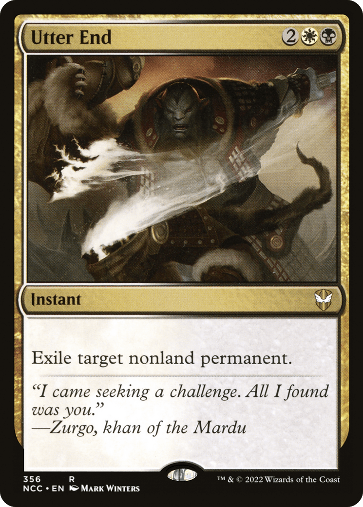 Utter End [Streets of New Capenna Commander]