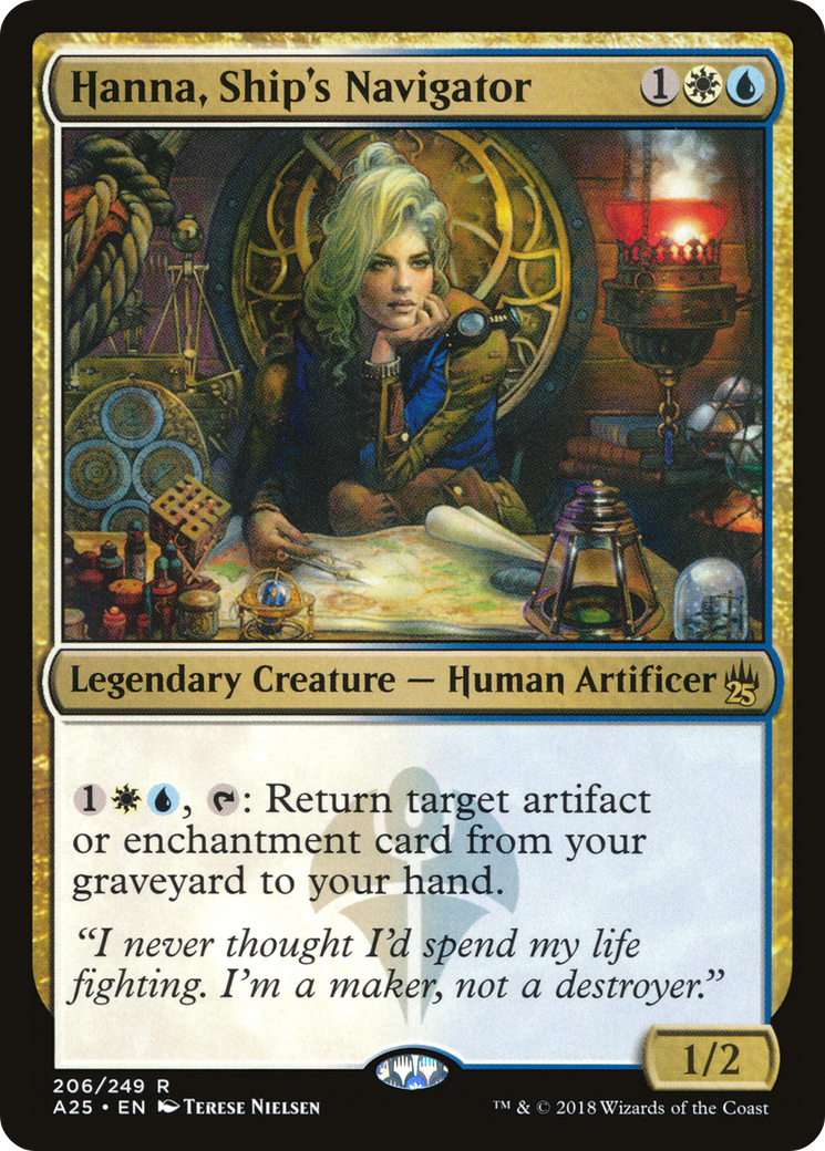 Hanna, Ship's Navigator [Masters 25] Foil