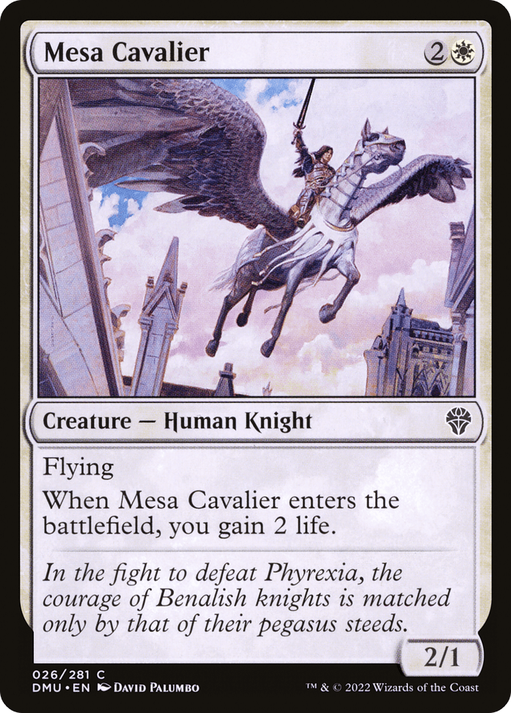 Mesa Cavalier [Dominaria United] Foil