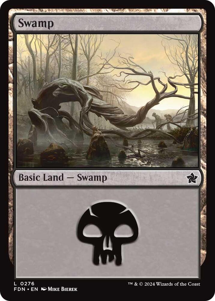 Swamp 276/291 (Foundations)  - Foil