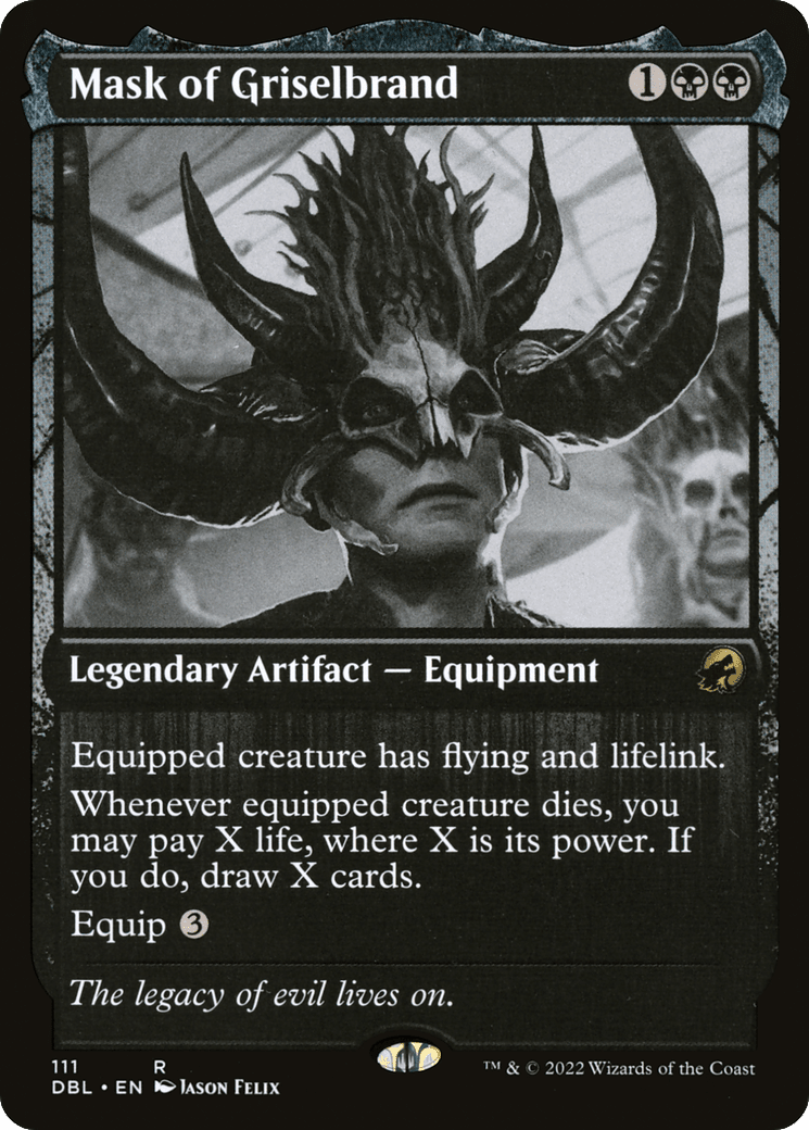 Mask of Griselbrand [Innistrad: Double Feature] Foil