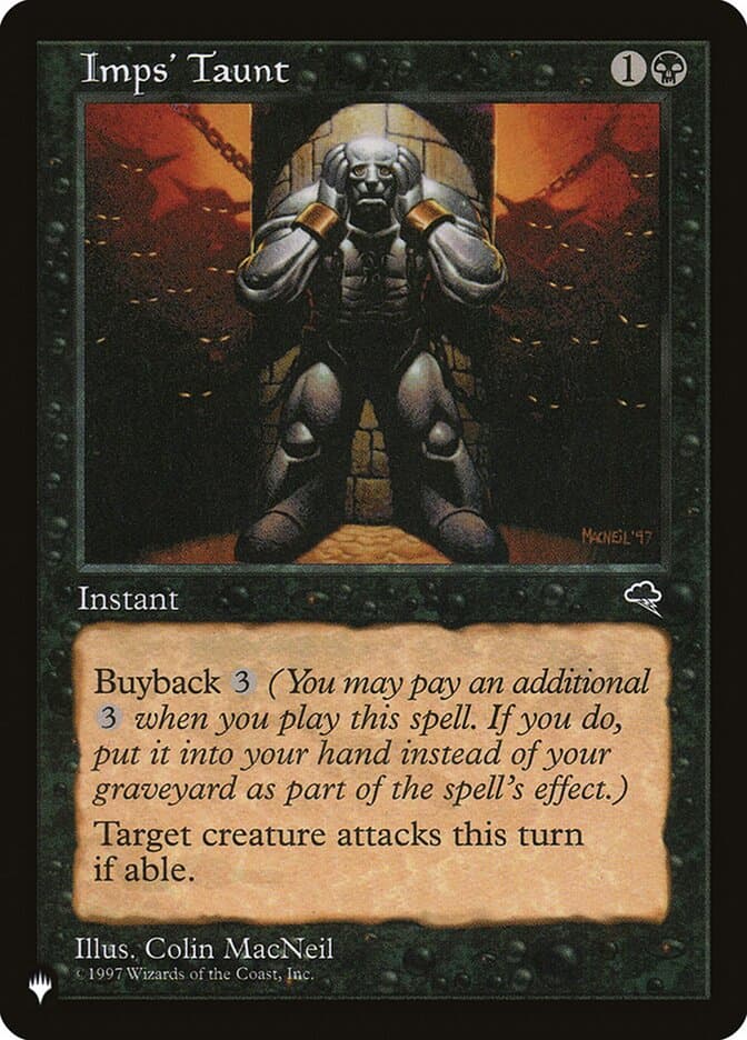 Imps' Taunt |  (TMP-138) [The List]