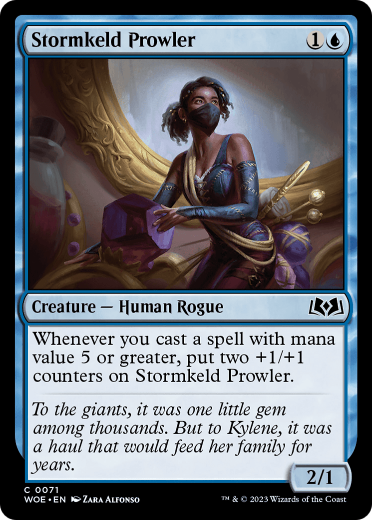 Stormkeld Prowler [Wilds of Eldraine] Foil