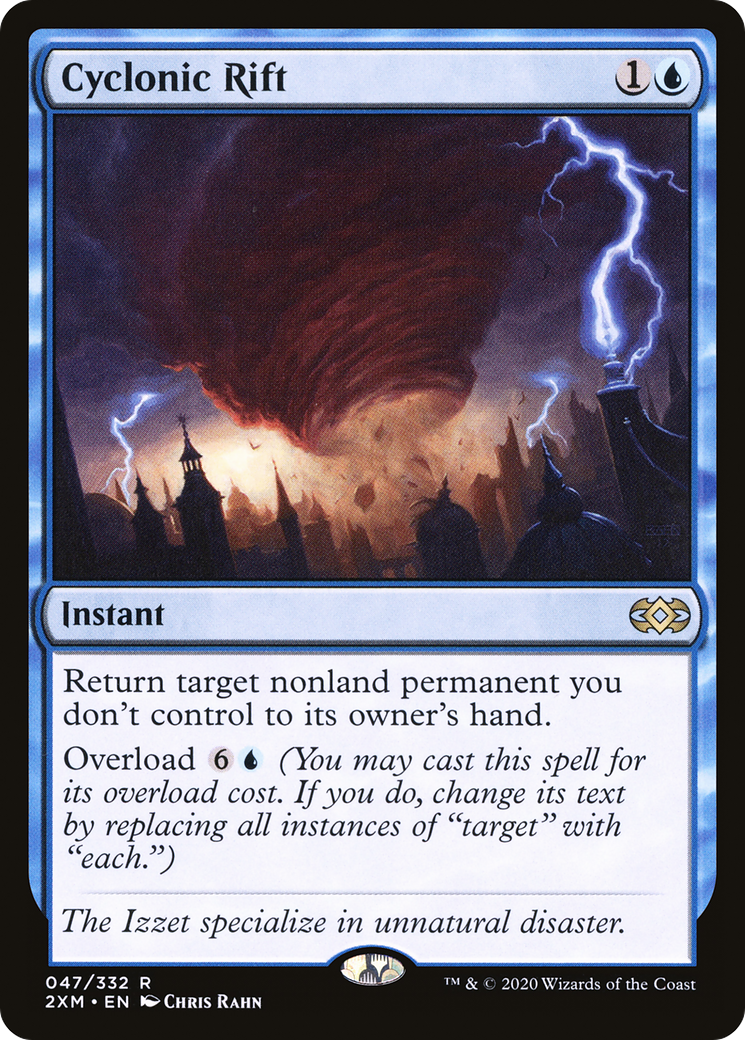 Cyclonic Rift [Double Masters] Foil