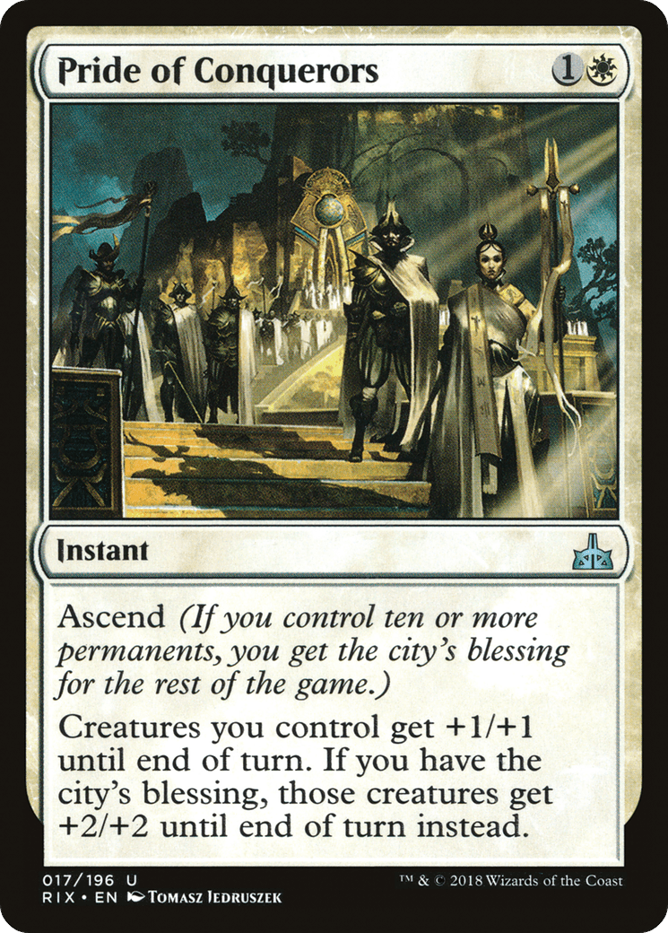 Pride of Conquerors [Rivals of Ixalan] Foil