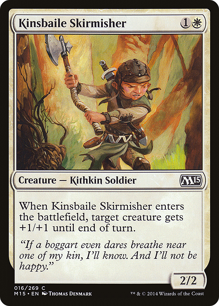 Kinsbaile Skirmisher [Magic 2015] Foil