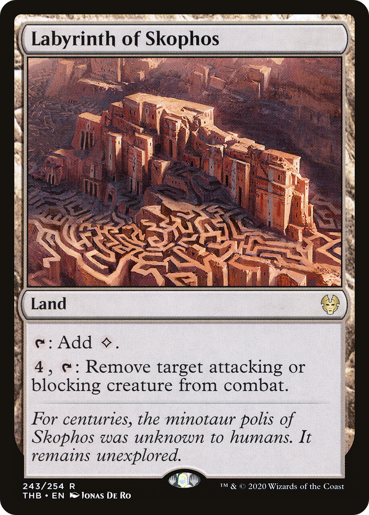 Labyrinth of Skophos [Theros Beyond Death] Foil