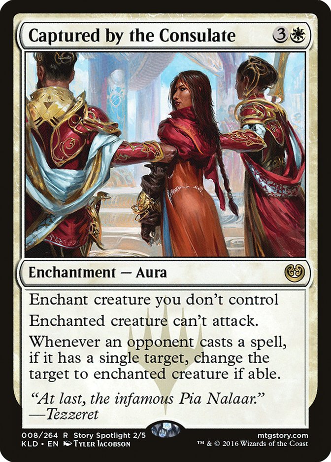 Captured by the Consulate 8/264 (Kaladesh)  - Foil