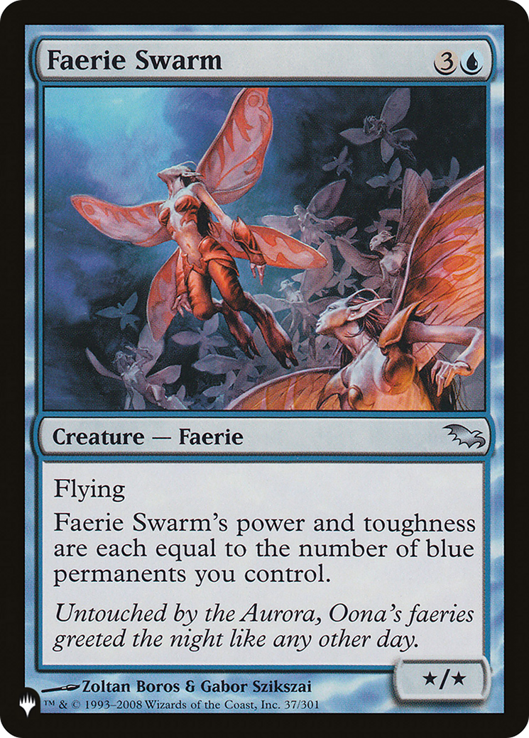 Faerie Swarm |  (SHM-37) [The List]