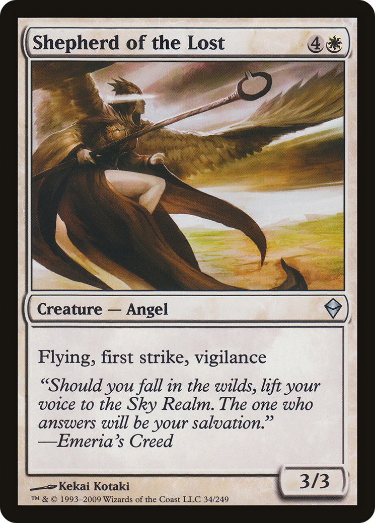 Shepherd of the Lost [Zendikar] Foil