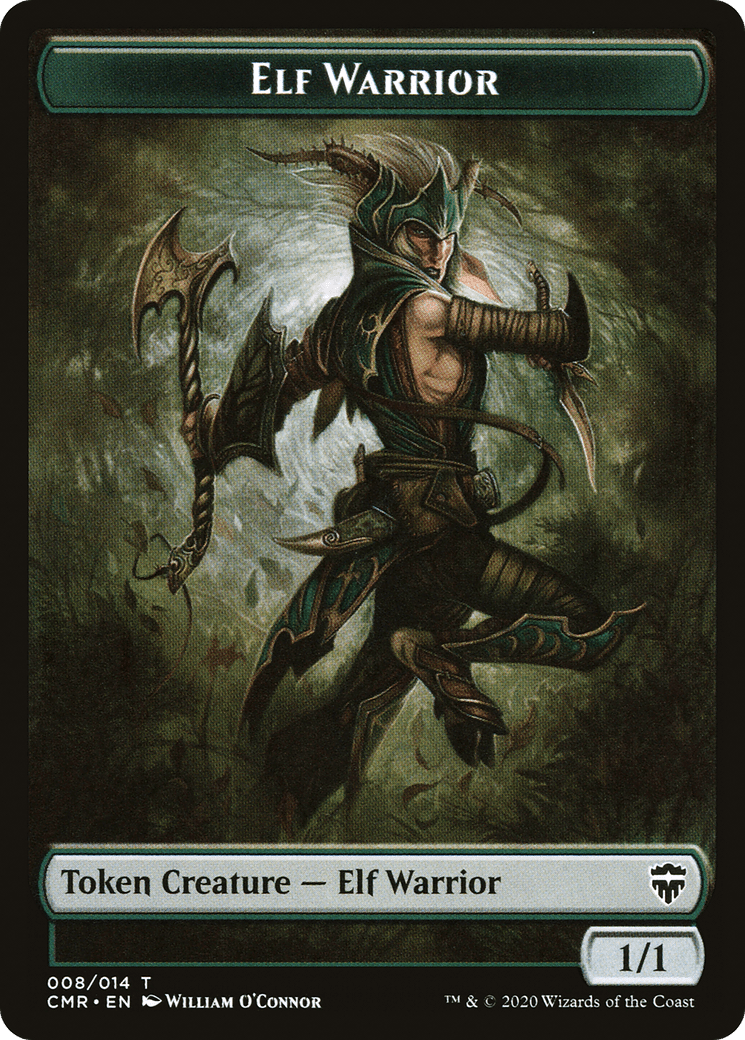 Elf Warrior Token [Commander Legends Tokens]