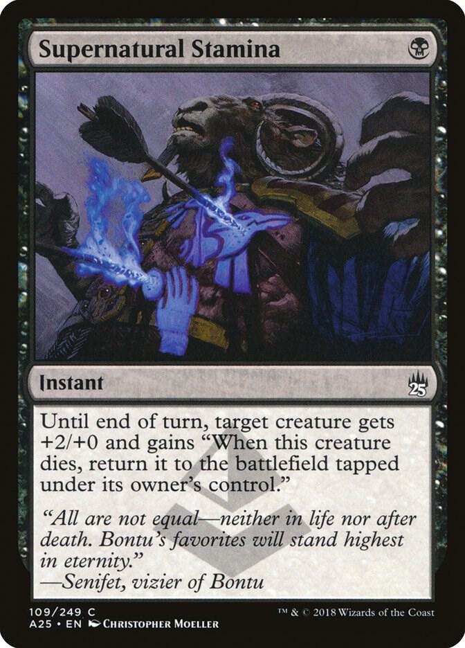 Supernatural Stamina 109/249 (Masters 25) 