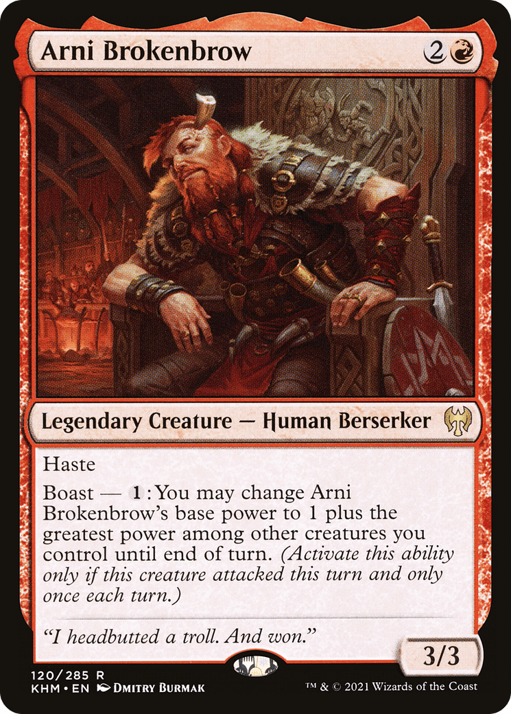 Arni Brokenbrow [Kaldheim] Foil