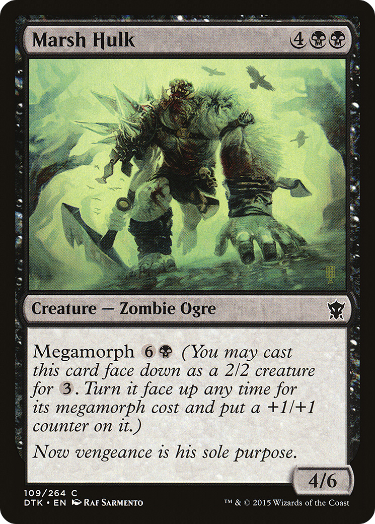 Marsh Hulk [Dragons of Tarkir] Foil