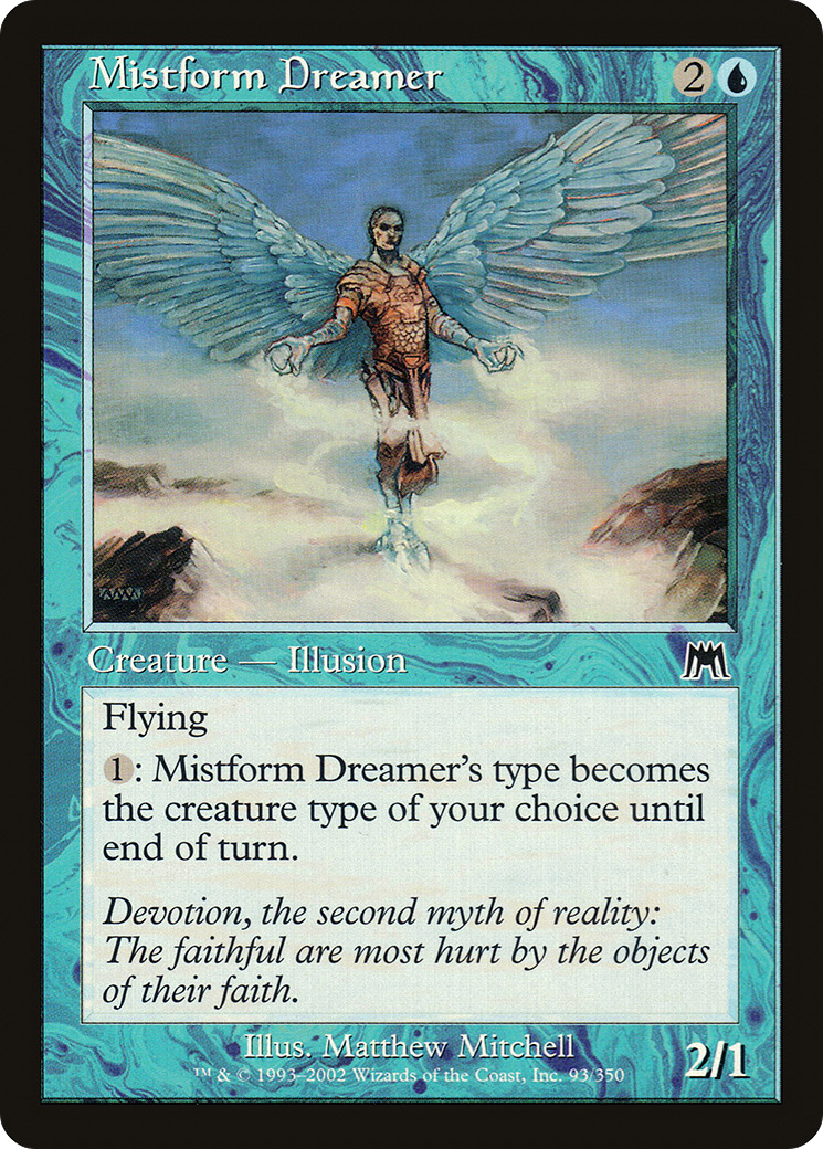 Mistform Dreamer [Onslaught] Foil