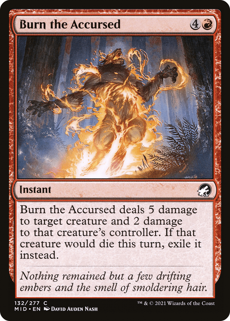 Burn the Accursed [Innistrad: Midnight Hunt]