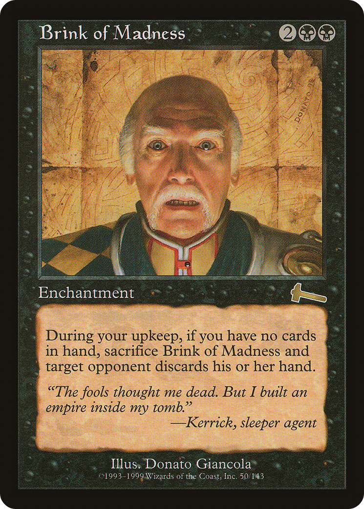 Brink of Madness [Urza's Legacy] Foil