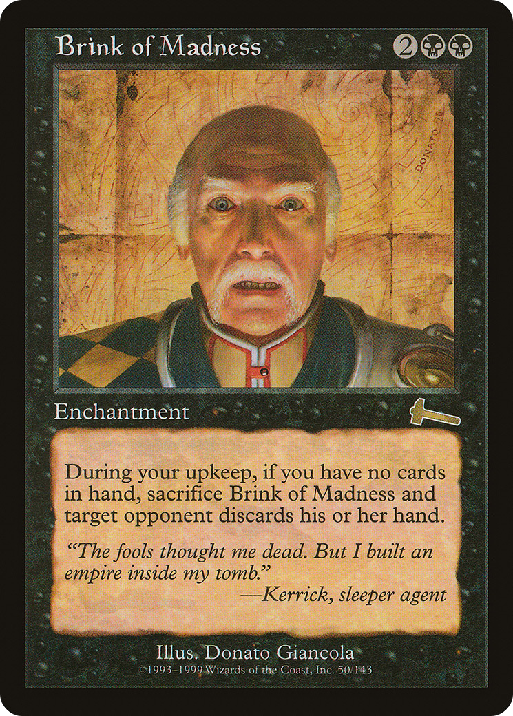 Brink of Madness [Urza's Legacy] Foil