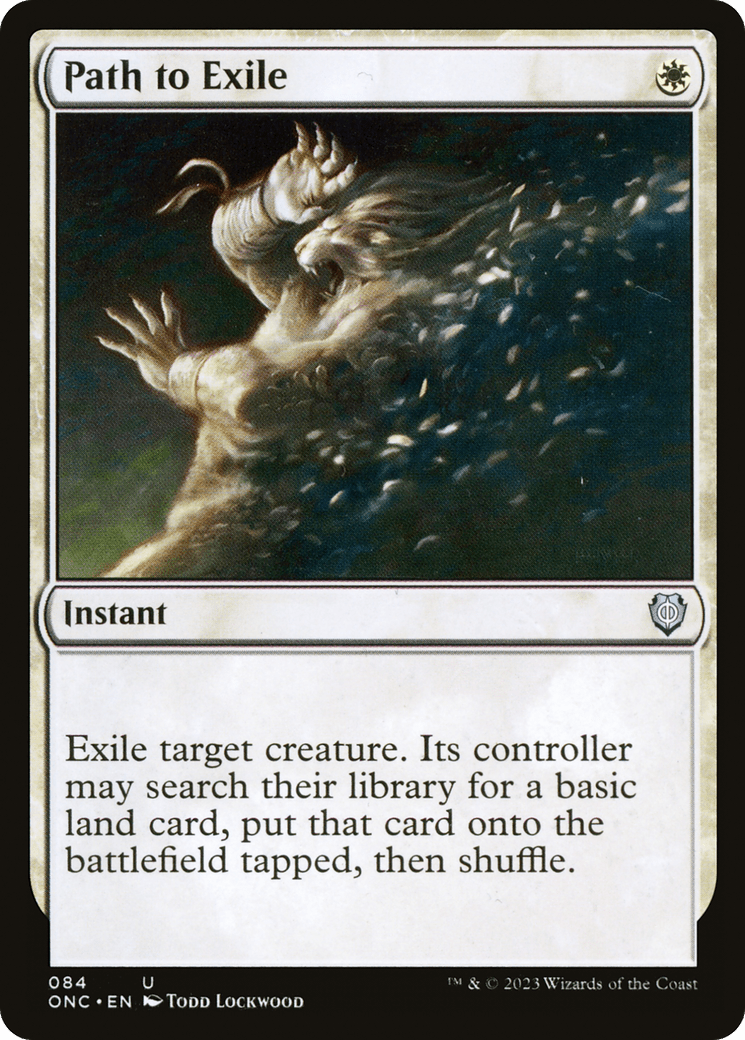 Path to Exile [Phyrexia: All Will Be One Commander]