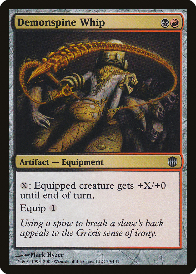 Demonspine Whip [Alara Reborn] Foil