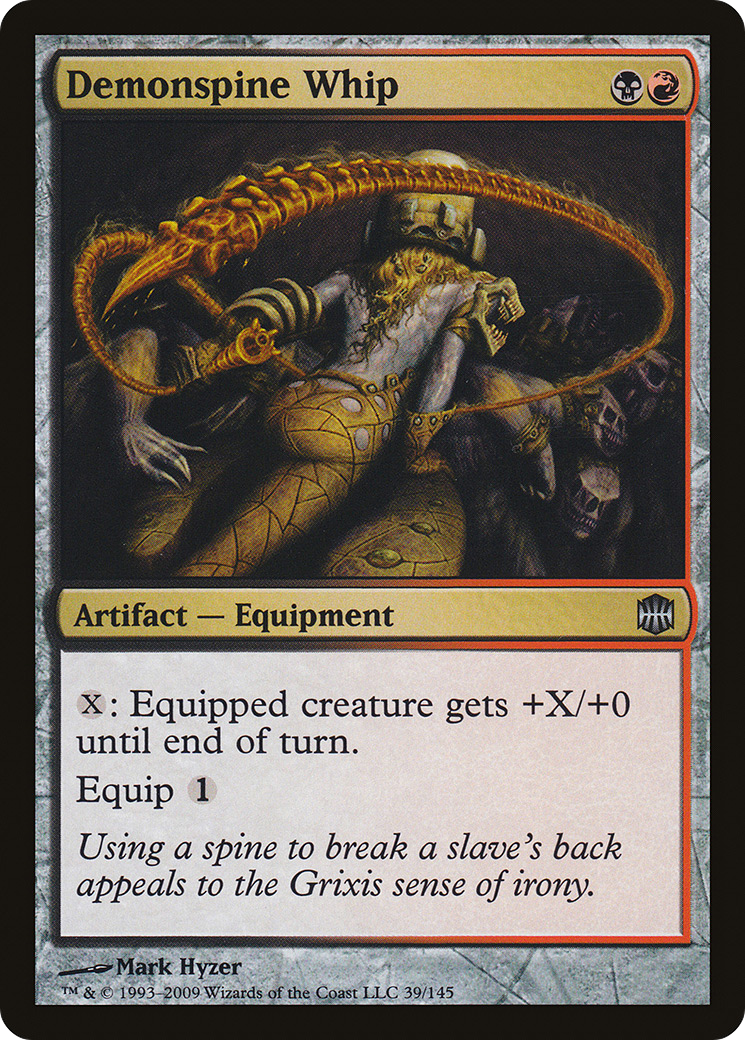 Demonspine Whip [Alara Reborn] Foil