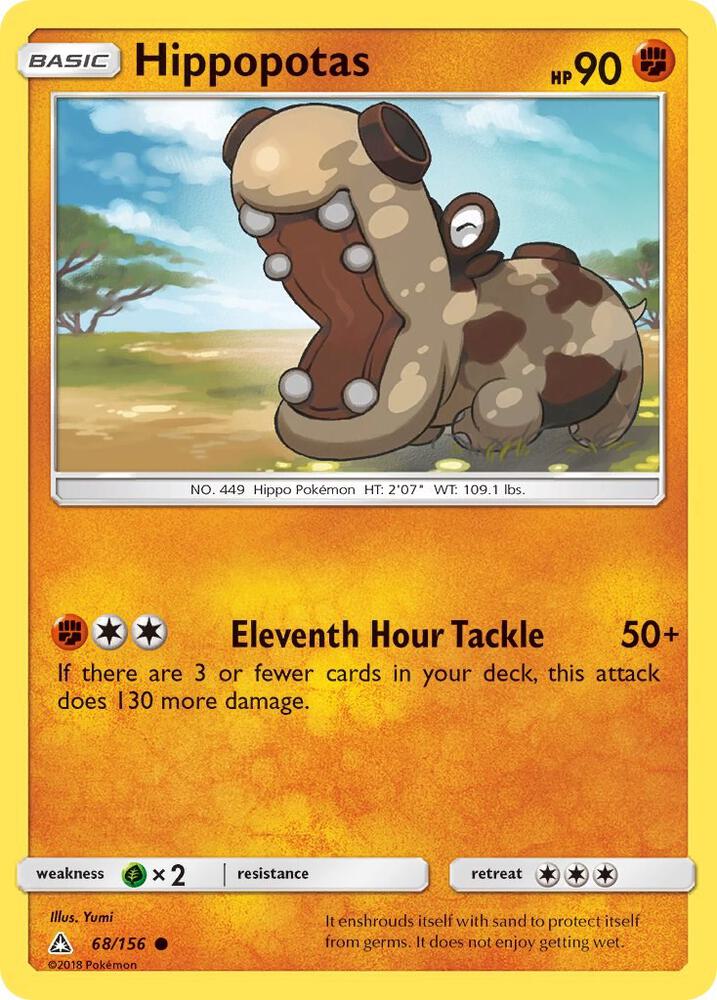 Hippopotas 68/156 (SM - Ultra Prism) 