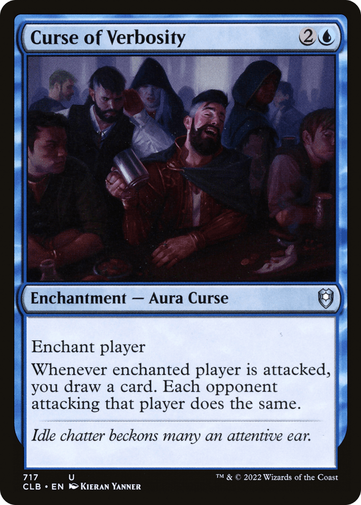 Curse of Verbosity [Commander Legends: Battle for Baldur's Gate]