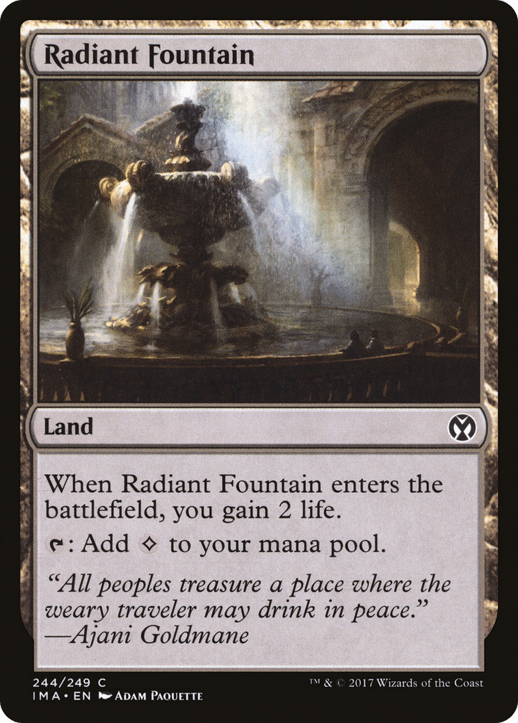 Radiant Fountain [Iconic Masters] Foil