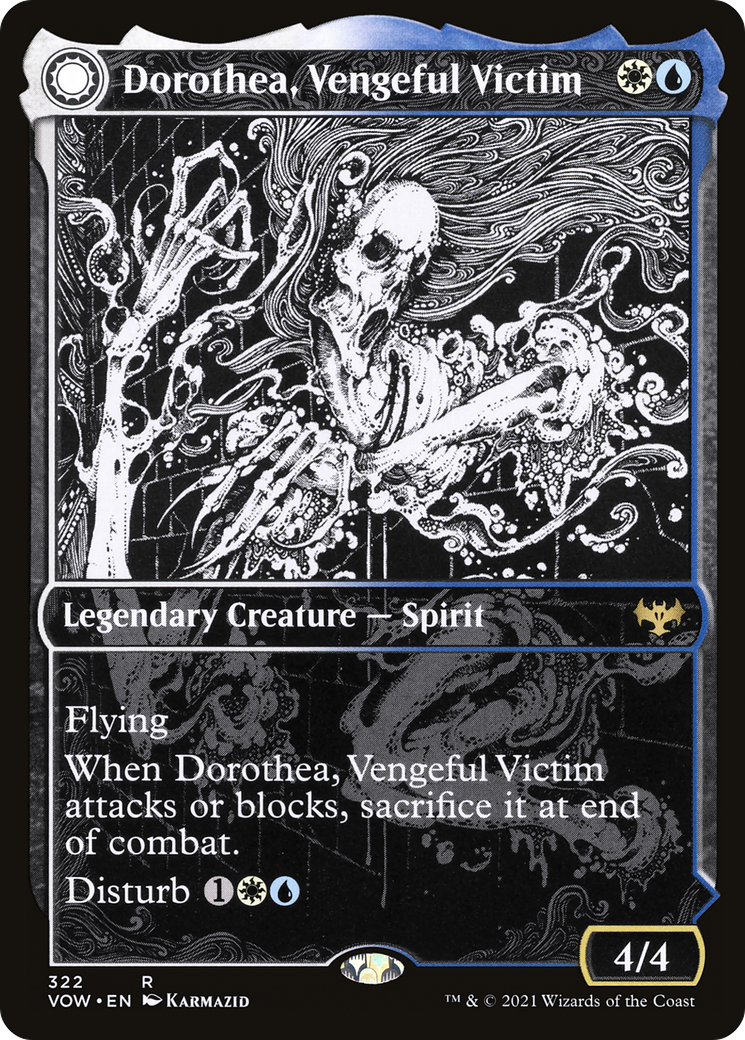 Dorothea, Vengeful Victim // Dorothea's Retribution (Showcase Eternal Night) [Innistrad: Crimson Vow] Foil