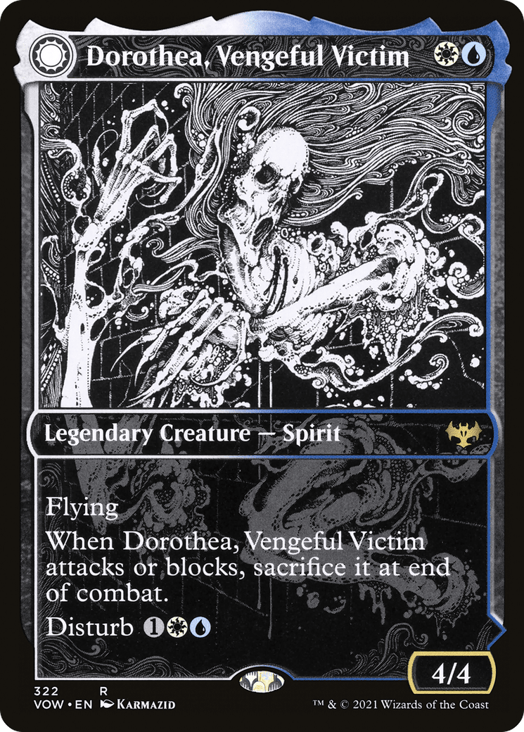 Dorothea, Vengeful Victim // Dorothea's Retribution (Showcase Eternal Night) [Innistrad: Crimson Vow] Foil
