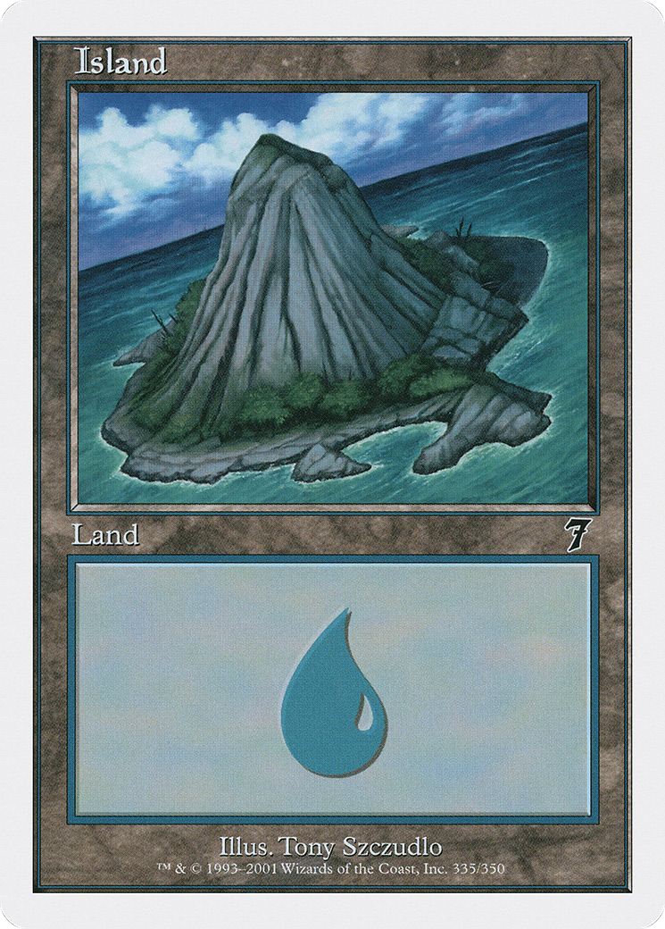 Island (335) [Seventh Edition] Foil