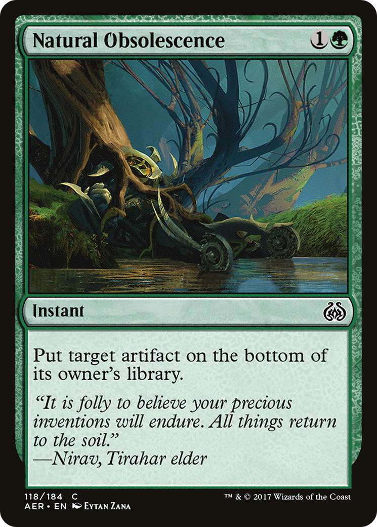 Natural Obsolescence [Aether Revolt] Foil
