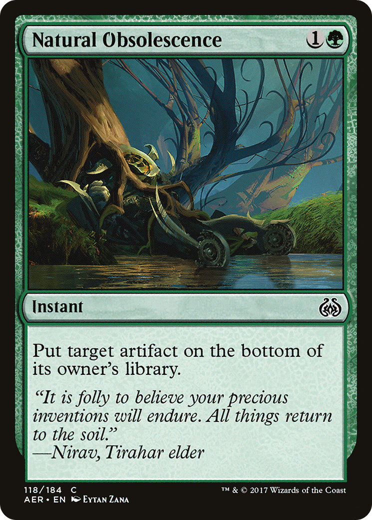 Natural Obsolescence [Aether Revolt] Foil