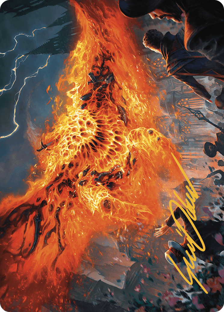 Havoc Eater // Havoc Eater (AMKM-048) - Murders at Karlov Manor Art Series (Borderless) Foil