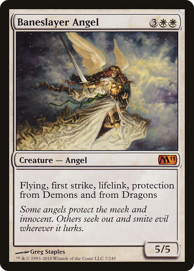 Baneslayer Angel [Magic 2011] Foil