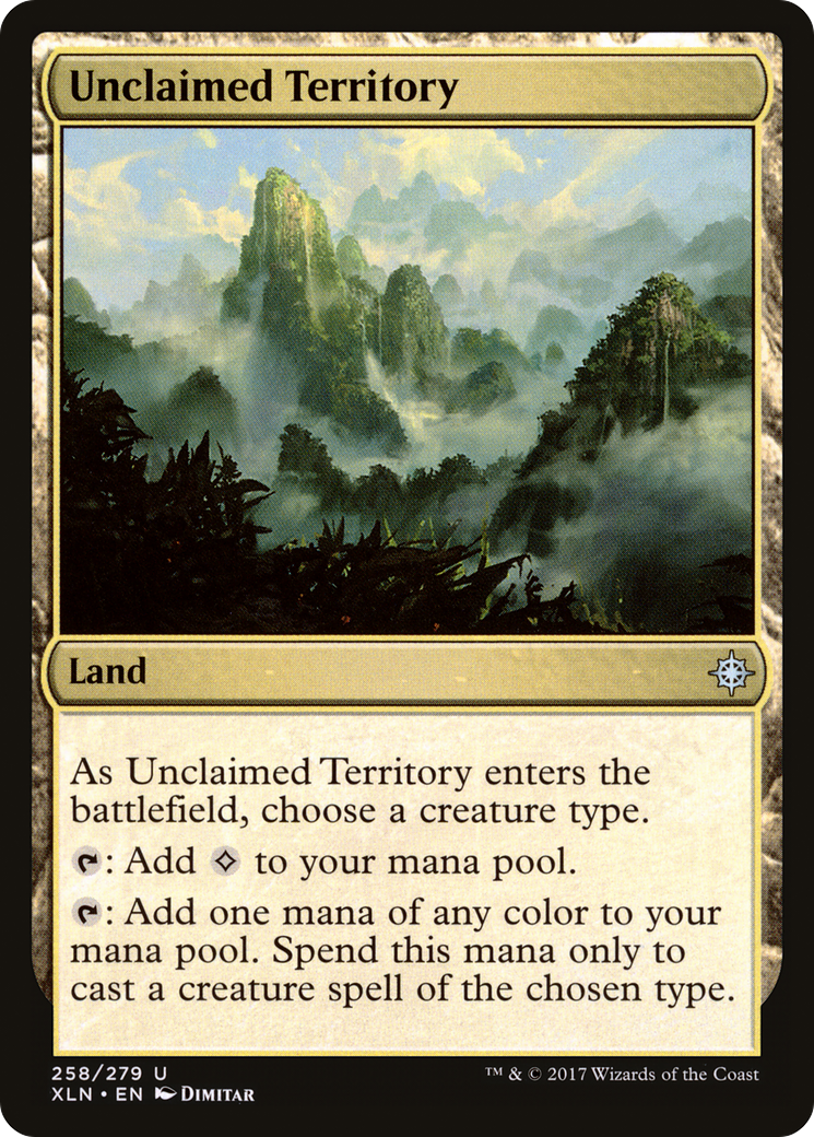 Unclaimed Territory [Ixalan] Foil