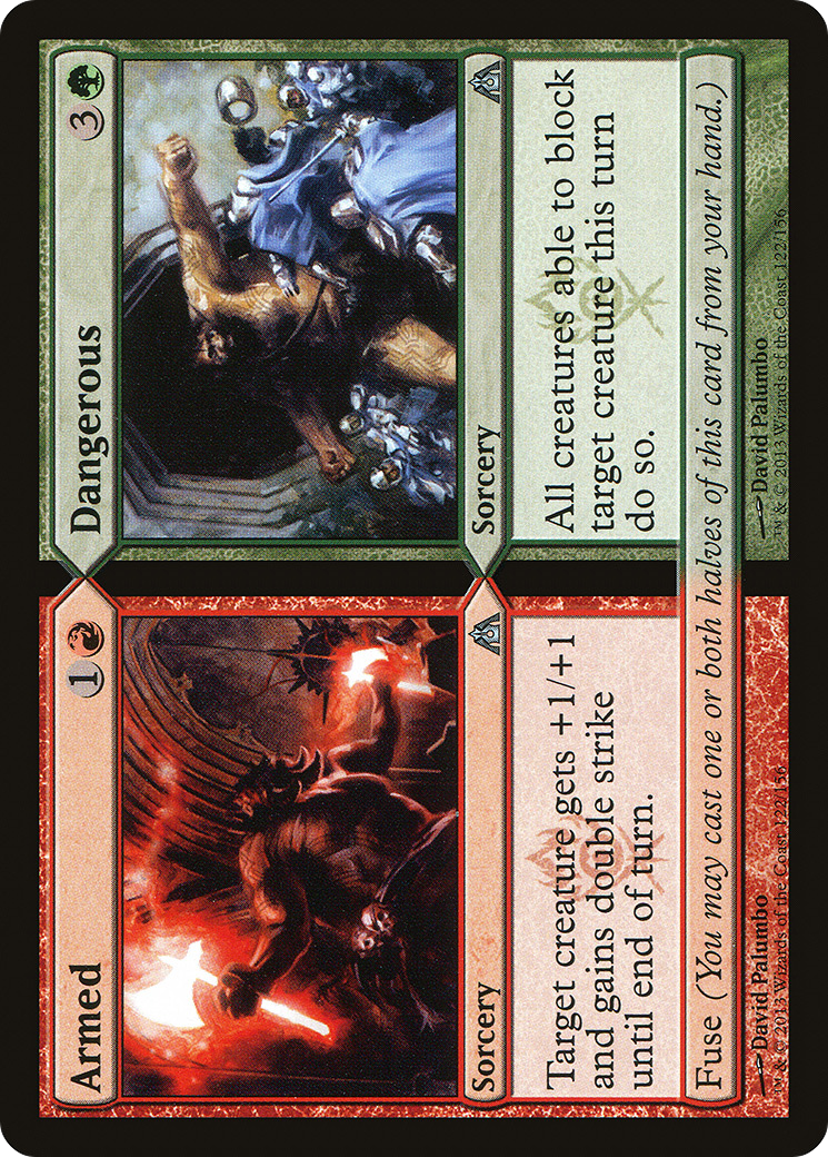 Armed // Dangerous [Dragon's Maze] Foil