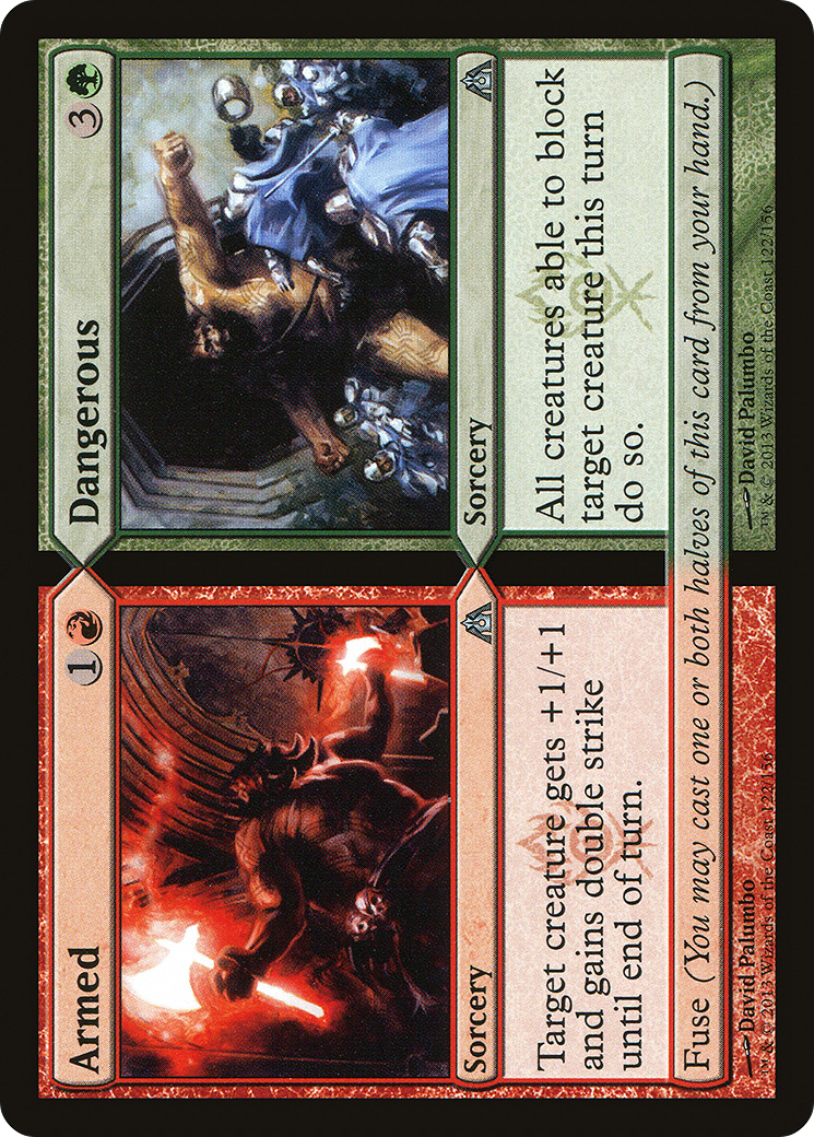 Armed // Dangerous [Dragon's Maze] Foil