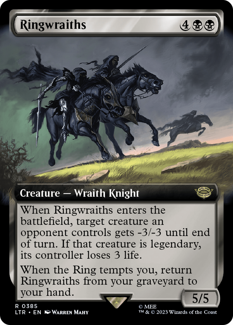 Ringwraiths (Extended Art) [The Lord of the Rings: Tales of Middle-Earth] Foil