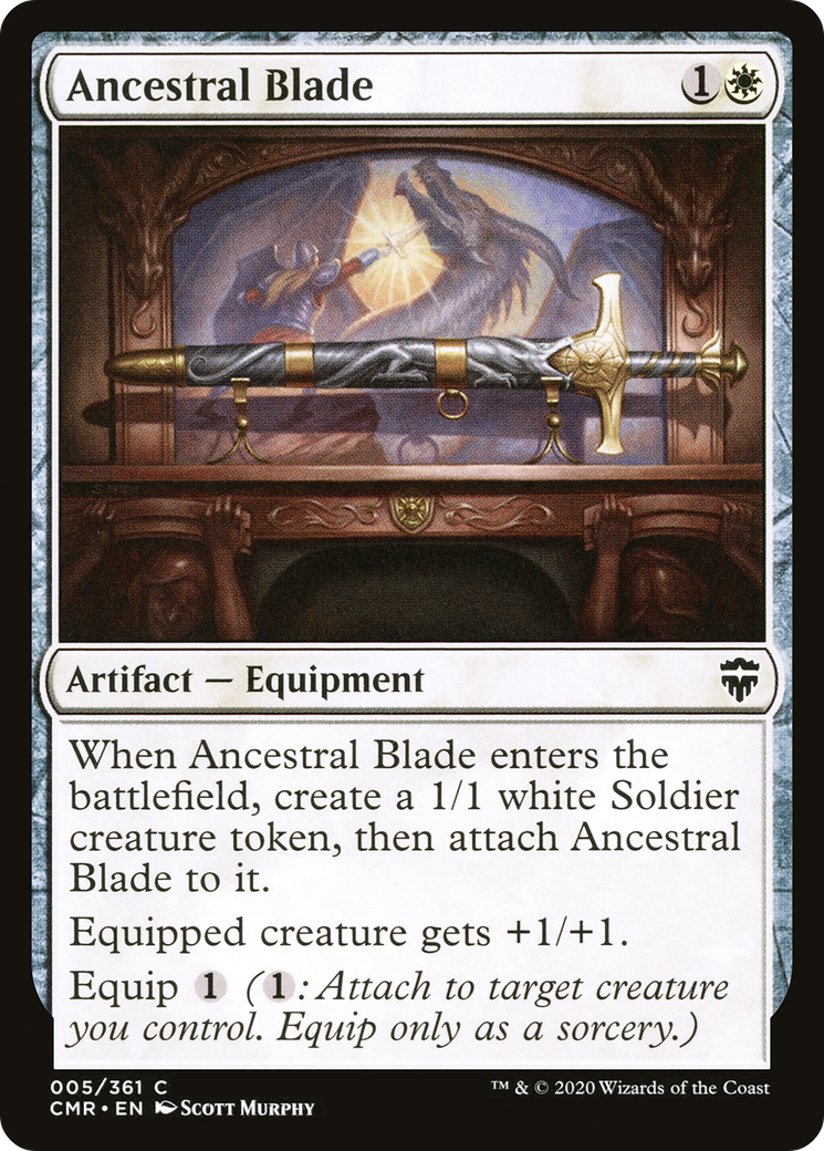 Ancestral Blade [Commander Legends] Foil
