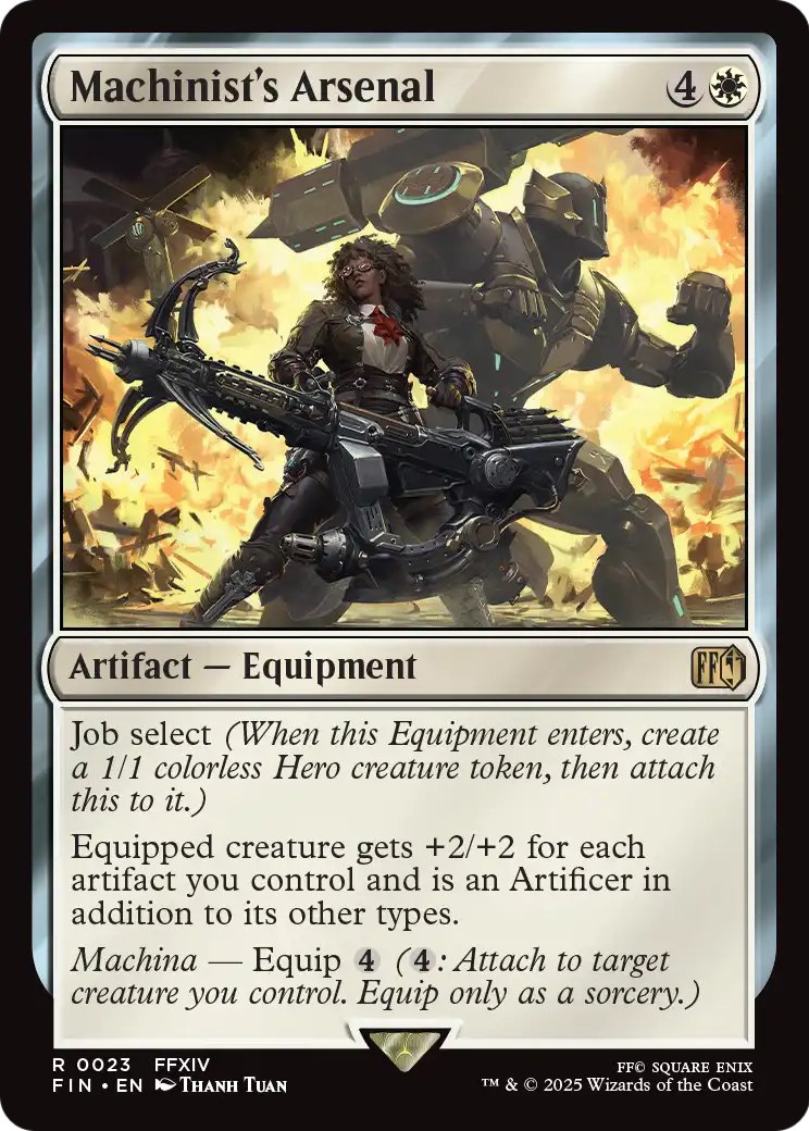 Machinist's Arsenal (023) [FINAL FANTASY]  Foil