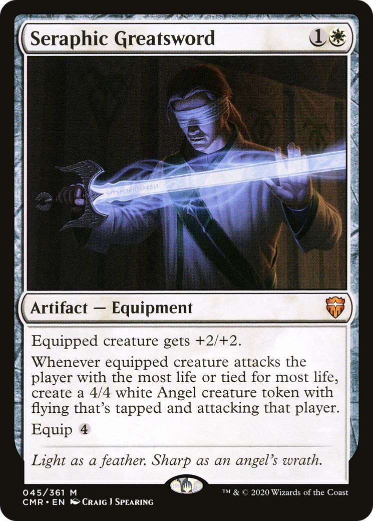 Seraphic Greatsword [Commander Legends] Foil