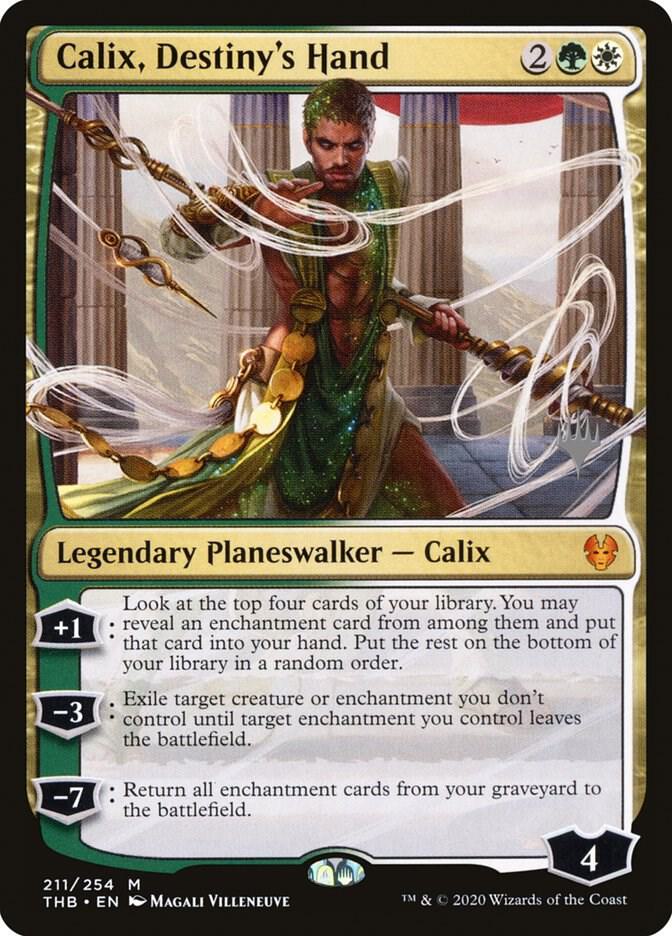 Calix Destinys Hand 211 (Promo Pack: Theros Beyond Death)  - Foil