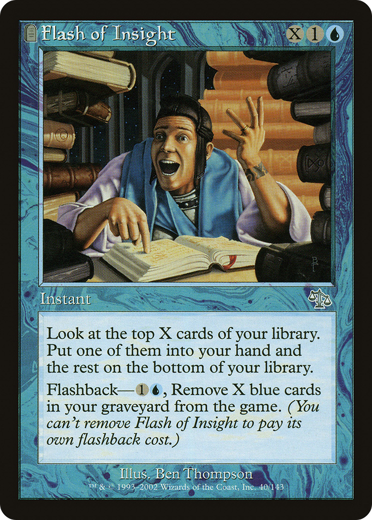 Flash of Insight [Judgment] Foil