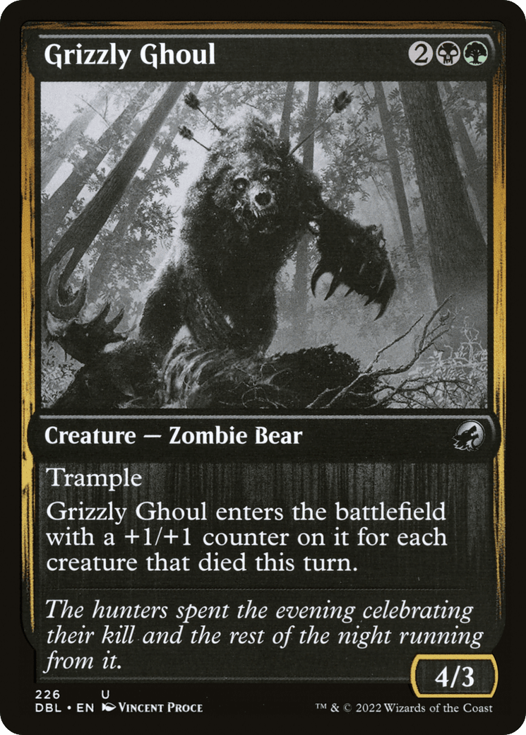 Grizzly Ghoul [Innistrad: Double Feature] Foil