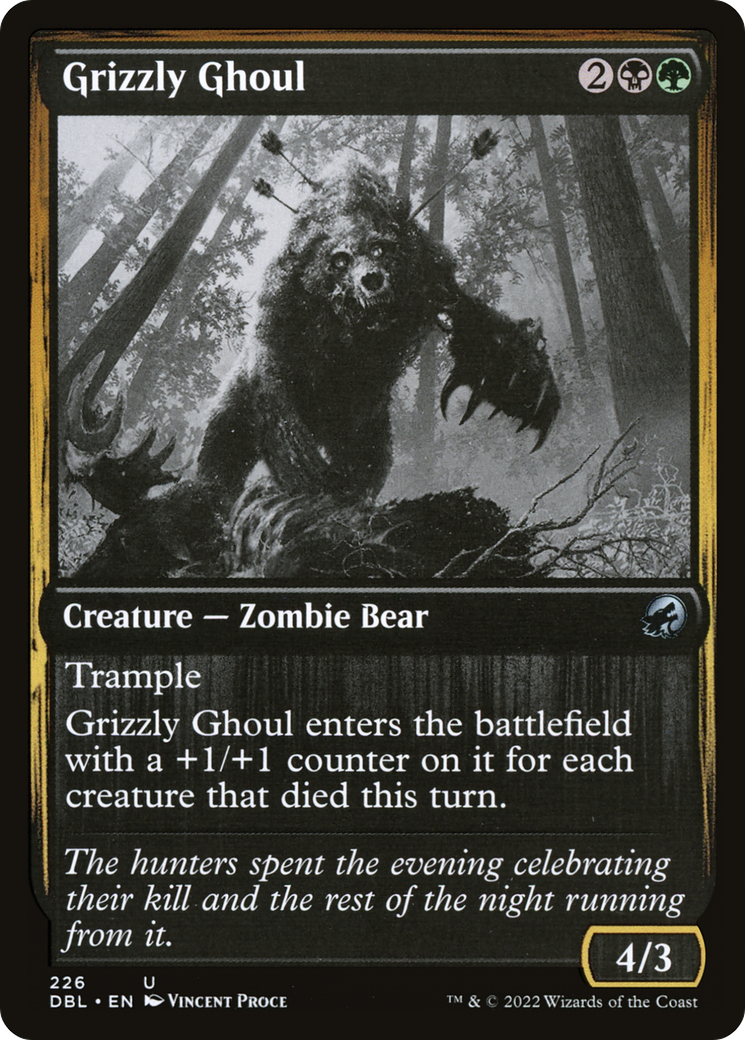 Grizzly Ghoul [Innistrad: Double Feature] Foil