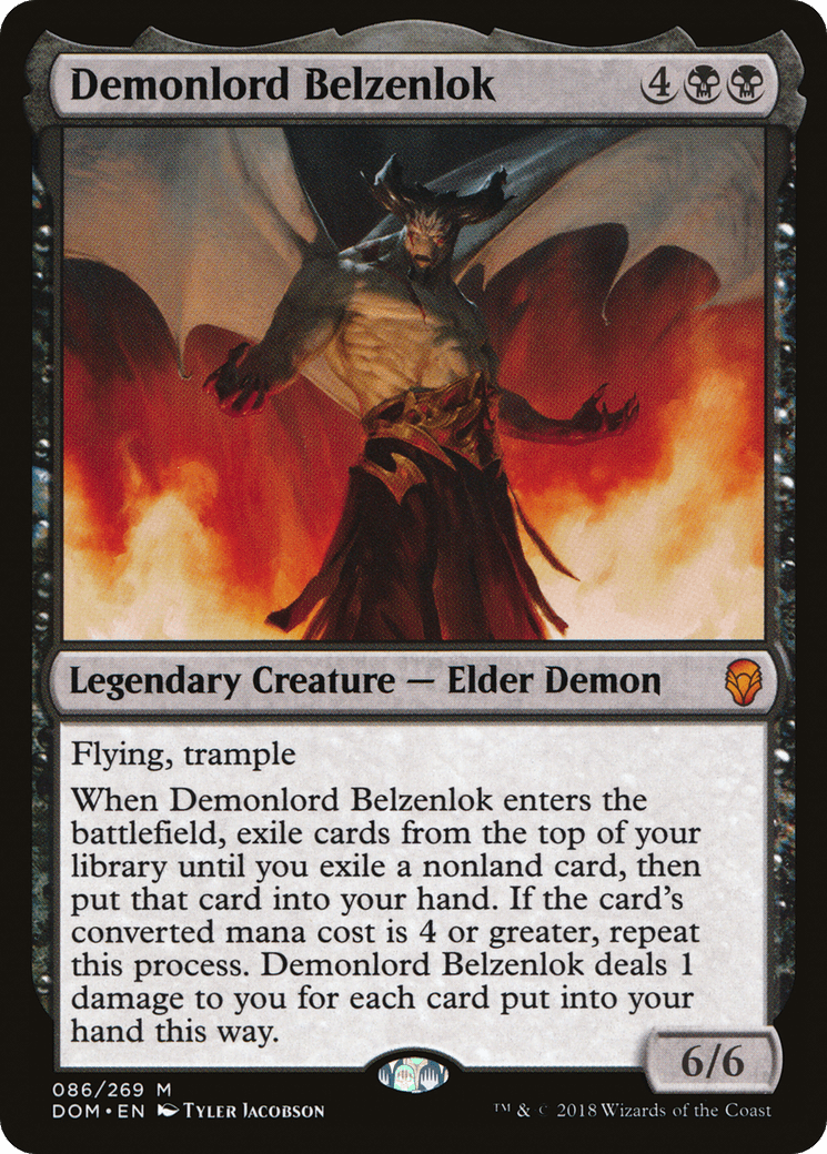 Demonlord Belzenlok [Dominaria] Foil