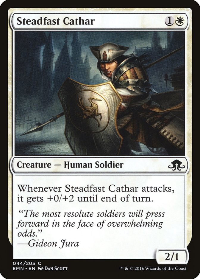 Steadfast Cathar 44/205 (Eldritch Moon) 