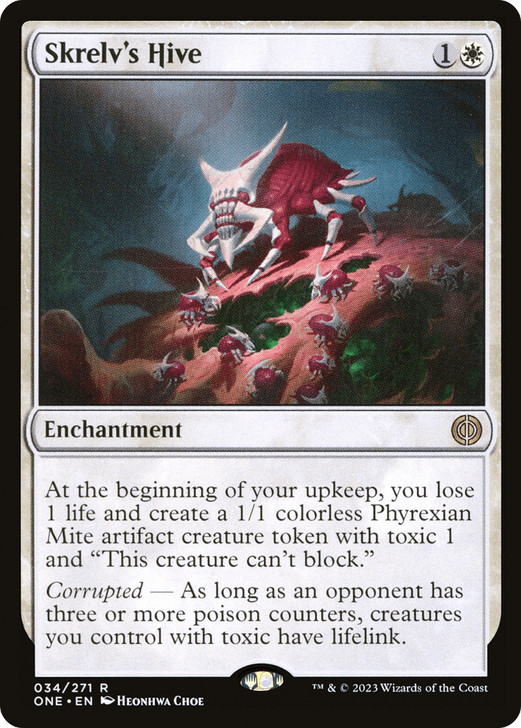 Skrelv's Hive [Phyrexia: All Will Be One] Foil