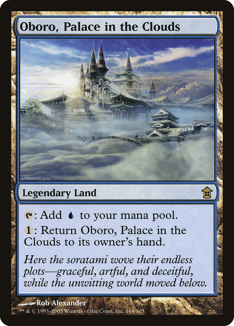 Oboro, Palace in the Clouds [Saviors of Kamigawa] Foil